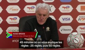 Afrique du Sud - Broos charge l'arbitrage : "Même Salah était surpris que ce soit penalty"