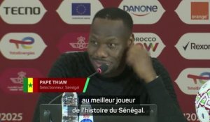 Sénégal - Thiaw : “Mané est le meilleur joueur de l’histoire du Sénégal”