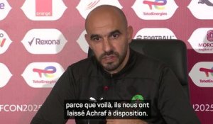 Maroc - Regragui remercie le PSG pour la gestion du cas Hakimi
