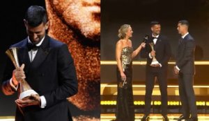 Tennis - Globe Soccer Awards 2025 - Novak Djokovic a reçu le tout premier Globe Sports Award !