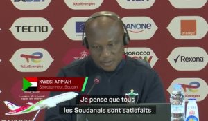 Soudan - Appiah après la défaite contre le Sénégal : “Nous avons fait de notre mieux”