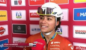 Cyclo-cross - Coupe du Monde UCI Zonhoven 2026 - Ceylin del Carmen Alvarado : "Tout le monde a fait des erreurs aujourd'hui"