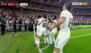 Le coup-franc exceptionnel de Valverde en vidéo - Foot - Supercoupe d'Espagne - Real Madrid