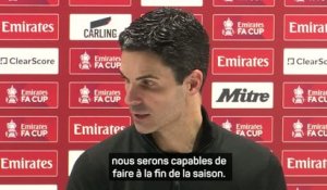 Arsenal - Arteta : "On sera jugés à la fin de la saison"