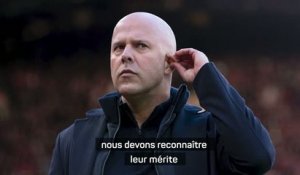 Liverpool - Slot : "Si nous ne sommes plus déçus après un nul contre Burnley, quelque chose ne va pas"