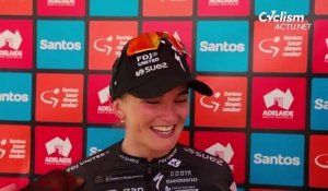 Cyclisme - Santos Tour Down Under 2026 - Ally Wollaston : "Nos rivales nous ont mis la pression..."