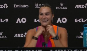 Tennis - Open d'Australie 2026 - Aryna Sabalenka : "Je voulais impressionner Roger Federer !"