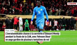 L'invraisemblable chasse à la serviette d'Edouard Mendy pendant la finale de la CAN - Foot - CAN