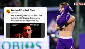 Victime d'un arrêt cardiaque en plein match en décembre 2024, Edoardo Bove va rejouer au football - Foot - Transferts