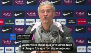 PSG - Luis Enrique sur Chevalier : "La première année, tu seras critiqué quoi qu’il arrive"