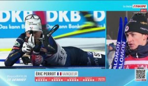 Eric Perrot savoure sa victoire sur l'individuel court de Nove Mesto : « Ça fait du bien » - Biathlon - Coupe du monde