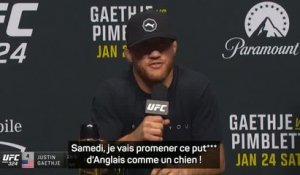 UFC 324 - Gaethje : "Je vais promener ce put*** d'Anglais comme un chien !"