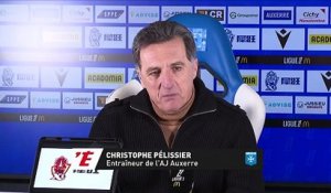 Christophe Pélissier très frustré après la défaite d’Auxerre contre le PSG : « Une erreur de naïveté incroyable » - Foot - Ligue 1 - Auxerre