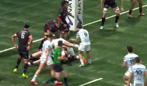 TOP 14 - Essai de Nathan HUGHUES (R92) - Racing 92 - LOU Rugby