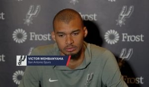 Spurs - Wembanyama : "Les Rockets sont une équipe que personne n’aime affronter"
