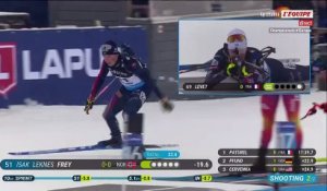 Damien Levet remporte de belle manière le sprint hommes de Sjusjoen - Biathlon - Championnats d'Europe (H)