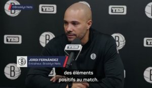 Nets - Fernández : “Très heureux pour Demin, mais tout le groupe a bien joué”
