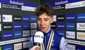 Cyclo-cross - Championnats du Monde UCI Rabobank 2026 - Aubin Sparfel 2e et en Argent chez les Espoirs U23