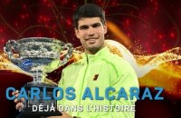 Open d'Australie - Alcaraz, déjà dans l'histoire