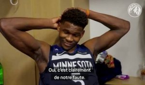 Timberwolves - Edwards frustré après la défaite : “C’est de notre faute”