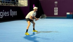 Tennis - Doha 2026 - Très motivé, Jannik Sinner se prépare soigneusement au Qatar
