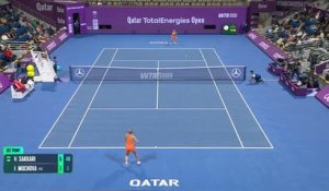 Doha - Muchova écarte Sakkari et rejoint Mboko en finale