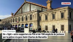 Un « fight » entre supporters du PSG et de l'OM empêché de justesse par la police à la gare Saint-Charles de Marseille - Foot