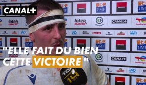 La réaction de Barnabe Massa après la victoire de Clermont face à Toulon