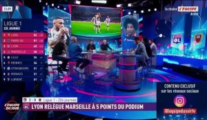 Rayan Cherki a rendu visite à ses ex-partenaires de l'OL au Groupama Stadium - Foot - Ligue 1