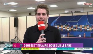 Ousmane Dembélé titulaire avec le PSG pour le play-off aller de Ligue des champions face à Monaco - Foot - Ligue des champions