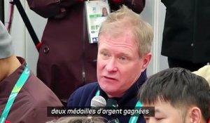 Deux médailles d'argent frustrantes ? Eileen Gu recadre un journaliste - JO - Ski freestyle