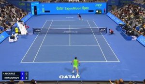 Doha - Alcaraz dans le dernier carré