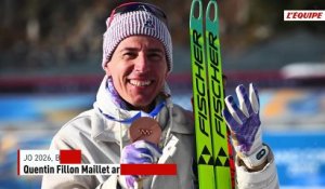 Quentin Fillon Maillet arrache le bronze sur la mass-start - JO 2026 - Biathlon (H)