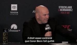 UFC - Dana White insulte Hearn après le transfert de Benn