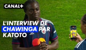 La joueuse : Chawinga (OL Lyonnes) marque un doublé, Katoto s'enflamme