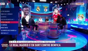 Le Real Madrid s’en sort contre Benfica, un supporter des Merengues expulsé après avoir fait des saluts nazis - Foot - Ligue des champions