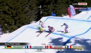 Youri Duplessis-Kergomard 3e en Coupe du monde, Melvin Tchiknavorian au pied du podium - Skicross - Coupe du monde (H)