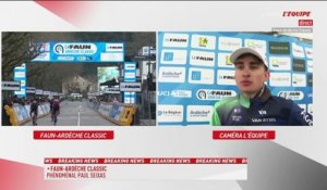 « J'avais des sensations de dingue » : Paul Seixas écrase l'Ardèche Classic après un raid solitaire - Cyclisme - Ardèche Classic