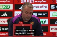 Barcelone - Flick : "Nous voulons rendre l'impossible possible"