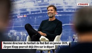 Nommé directeur du football de Red Bull en janvier 2025, Jürgen Klopp pourrait déjà être sur le départ - Foot