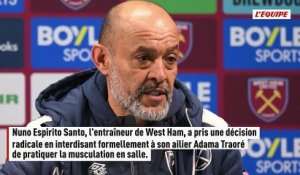 Adama Traoré interdit de musculation par son coach - Foot - Premier League - West Ham