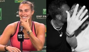 BNP Paribas Open 2026 - Aryna Sabalenka : "J'espère les distraire avec ce diamant !"