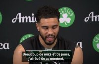 Celtics - Tatum revient en force : "J’ai rêvé de ce moment"