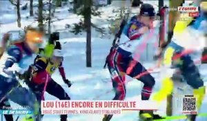 Les images de la chute de Lou Jeanmonnot - Biathlon - Coupe du monde