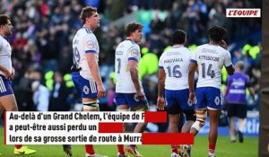Suspecté d'avoir commis une fourchette, que risque Oscar Jegou après son geste contre l'Écosse ? - Rugby - Tournoi des 6 Nations - Bleus