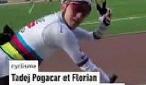 Tadej Pogacar reconnaît une deuxième fois Paris-Roubaix avec son coéquipier Florian Vermeersch - Cyclisme - Paris-Roubaix