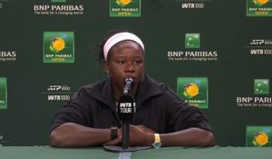 BNP Paribas Open 2026 - Victoria Mboko : "Contre Sabalenka, je dois frapper plus fort"