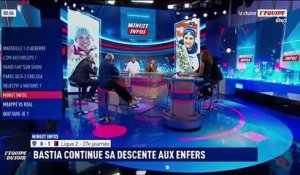 Des supporters de Bastia tentent de s'introduire dans les vestiaires après la défaite contre Boulogne - Foot - Ligue 2