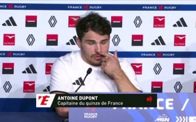 Antoine Dupont sur Thomas Ramos après France-Angleterre : « Peut-être le meilleur buteur mondial à l’heure actuelle » - Tournoi des 6 Nations - Bleus