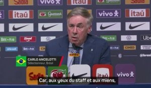 Brésil - Ancelotti : "Neymar doit retrouver 100% de sa forme"